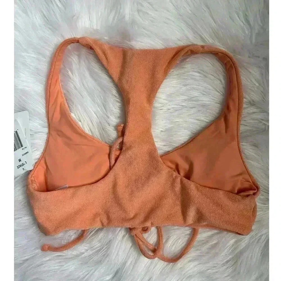 L*Space Dax Bikini Top in Pastel Orange NEW NWT! - Picture 4 of 6
